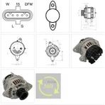 Alternator 24V 150A Bosch Tıp Volvo Fh 420 480 Premıum