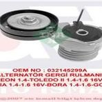 ALTERNATÖR GERGİ RULMANI (KÜTÜKLÜ) GOLF4-BORA-POLO-CORDOBA-FABIA-A3 1.4-1.6 16V (AHW-BCB)