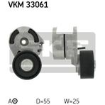 ALTERNATÖR GERGİ RULMANI (KÜTÜKLÜ) P206 1.4HDI-407-PARTNER 1.6 HDI-C3 1.6 16V-C5 1.6HDI-BERLINGO 1.6