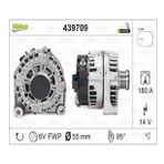 ALTERNATOR SARJ DINAMOSU BMW E90 F10 14V 180A N47 N57 VALEO 439709
