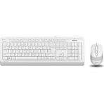 Altes Grup F1010 Q USB Türkçe Fn-Multimedya Klavye+Optik 1600DPI Beyaz Mouse Set