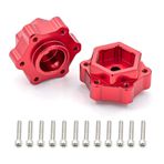 Altıgen Dönüştürücü Altıgen Çoğaltıcı Tek Taraflı Genişletilmiş 5mm 2 adet LOSI 1/8 LMT KATI DİNGİL 4WD RC Araba için Yedek