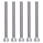 Altıgen vida, 1,0 mm bölme, -70, paslanmaz çelik, alyan vida, M6, taşınabilir, otomobil endüstrisi için, inşaat, model meraklıları, amatör işleri için (M6*80)