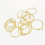 Altın 30MM 20 Adet 316L Paslanmaz Çelik 15 20 25 30 35MM Hipoalerjenik Altın Yuvarlak Daire Tel Küpe Çemberler Dıy Takı Yapımı Için Bulgular (Yurt Dışından) - Renkli - Notebooks