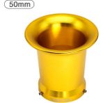 Altın 50MM Tarzı Alconstar Motosiklet Hava Filtresi Rüzgar Korna Kupası Motokros Scooter Off-Road Atv Için Pwk Için Alaşım Trompet (Yurt Dışından) - motosiklet yakıt filtresi