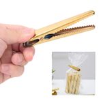 Altın bağlayıcı Klipsler Paslanmaz Ağır Hizmet bağlayıcı Klipsi çizim Için Büyük Metal Klip (Altın T şeklinde klip) (Büyük 4.2x13.9cm / 1.7x5.5in)