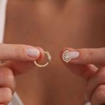 Altın Damla Baget Küpe 1.5 cm