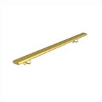 Altın Duvara Monte Merdiven Küpeşte, 1-6 FT Emniyetli Kaymaz Metal Korkuluk, İç Mekan Merdivenleri, Dış Mekan Terasları, Tavan Sundurması için - Paslanmaya Dayanıklı Tasarım (4FT)