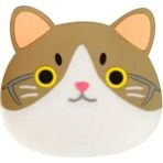Altın Imparator Kedi Silikon Kedi Bardak Altlık Karikatür Kedi Tasarımlı - st