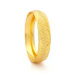 Altın Kaplama Rüzgar Model 1.5 Cm Bilezik Blz-3026