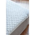 Altın Karma Altın Karma Kapitoneli Sıvı Geçirmez Alez 100X200 cm Tek Kişilik Köşe Lastikli - 100 x 200 cm - Beyaz