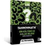 Altın Karma Tahminmatik LGS 8. Sınıf Din Kültürü ve Ahlak Bilgisi Soru Bankası