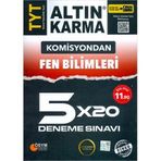 Altın Karma TYT Komisyondan Fen Bilimleri 5x20 Deneme Sınavı