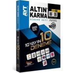 Altın Karma Yayınları 2021 AYT 10 Farklı Yayınla 10 Deneme Seti Üniversiteye Hazırlık İçin