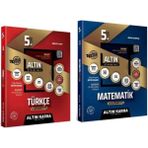 Altın Karma Yayınları 5. Sınıf Türkçe + Matematik Altın Etkinlikli Kazanım Soru Bankası