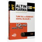 Altın Karma Yayınları Altın Karma AYT Türk Dili ve Edebiyatı Sosyal Bilimler -1 10*40 Branş Deneme