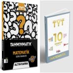 Altın Karma Yayınları Tahminmatik TYT Matematik Soru Bankası ve Metin Yayınları TYT Matematik Deneme Sınavı