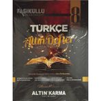 Altın Karma Yayınları Türkçe Altın Defter