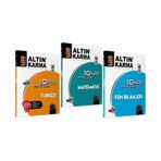 ALTIN KARMA YAYINLARI TÜRKÇE + MATEMATİK + FEN BİLİMLERİ 10*20 Deneme Sınavı (3 KİTAP)