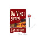 Altın Kitaplar Da Vinci Şifresi - Dan Brown ÖZEL BOY, CAPRİCE B112 TÜKENMEZ KALEM HEDİYELİ
