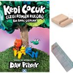 Altın Kitaplar Kedi Çocuk 3 - Çizgi Roman Kulübü Bir Amaç Uğruna / Dav Pilkey /9-12 Yaş Hikaye+Tablet Tutucu - Tavsiye Kitap