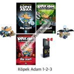 Altın Kitaplar Köpek Adam 1 - Köpek Adam 2 - Köpek Adam 3, Brick Game Tetris Oyun Makinesi Hediyeli