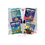 Altın Kitaplar Köpek Adam 8-9-10-11 Son 4 Kitap, Dav Pilkey & Caprice B112 Tükenmez Kalem Hediye