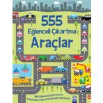 Altın Kitaplar Yayınevi 555 Eğlenceli Çıkartma - Araçlar