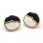 Altın Metal Ceket Ceket Düğmeleri Giysi Kazak Hırka Dekoratif Dikiş Aksesuarları El Yapımı DIY (Color : Golden White, Size : 15mm 6pcs)