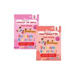 Altın Nokta Yayınları 2. Sınıf Altın Beyin Matematik TEST987985878785 ve Dikkat Zeka Test Kitabı