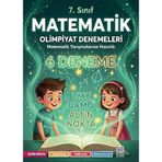 Altın Nokta Yayınları 7. Sınıf Matematik Olimpiyat Denemeleri 6 Deneme