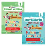 Altın Nokta Yayınları Altın Nokta 1. Sınıf Altın Beyin Matematik Test Kitabı ve Dikkat Zeka Test Kitabı
