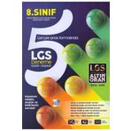 Altın Oran 8. Sınıf Lgs 5 Deneme Sözel Sayısal - Altın Oran Yayınları