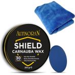 Altın Oran Shıeld Carnauba Wax – Elmas Katkılı Pasta Cila & Araba Cilası | Premium Oto Cila, Profesyonel Araç Boya Koruma Wax | Yüksek Parlaklık, Hidrofobik Su Itici 200GRM