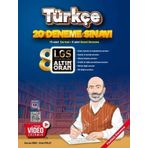 Altın Oran Yayınları - 8. Sınıf Türkçe Tamamı Video Çözümlü 20 Deneme