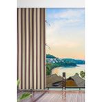 Altın Pamuk Bağcıklı Kahve Krem Branda 100x240 cm Güneşlik