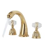 Altın Pirinç 3 Musluk Deliği Havzası Mikser Seti Şık 2 Kolları Banyo Lavabo Bataryası 3 Delikli Tasarım Modern Banyo Havzası Musluk Dayanıklı ve Zarif Altın Kaplama