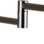 Altın Pirinç Tencere Dolum Musluğu Mutfak Musluğu Tek Soğuk Tek Delikli Musluk Döndürülebilir Katlanır Musluk Krom Lavabo Musluğu Duvara Monte(Chrome C)