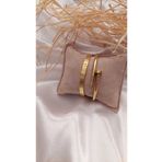 Altın Renk Çivi Ve Cartier Bileklik Set 763