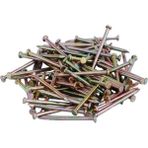 Altın Sarısı Çelik Çivi, 3X50 Mm, 100 Adet, Parke ve Süpürgelik Bağlantısı Için - Antrasit