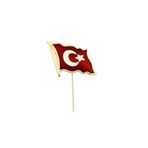 Altın Sepeti Bayrak Rozet Geçmeli