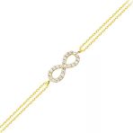 Altın Sonsuzluk Bileklik 14K Gold
