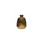 Altın Terracotta Desenli Vazo