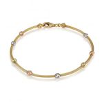 Altın Top Dorika Bileklik 14k Gold