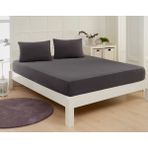 Altın Yaprak PREMIUM Battal Boy Lastikli %100 Pamuk Penye Çarşaf (180x200) + 2 Adet Yastık Kılıfı (50X70 Cm) - 180 X 200