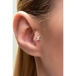 Altınaşkı Şimşek Altın Tragus Küpe
