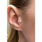 Altınaşkı Tektaş Altın Tragus Küpe