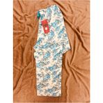 Altınay Kadın Mavi Iki Iplik Şardonlu Pijama Altı