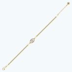 Altınbaş BLKIC046-25243 Altın Baget Bileklik