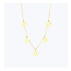 Altınbaş KLALC03115-25621 Altın Sallantılı Yonca Kolye